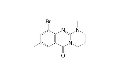 10-Bromo-1,8-dimethyl-1,2,3,4-tetrahydropyrimido[2,1-b]quinazolin-6-one