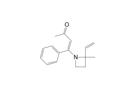 N-(3-oxo-1-phenyl-1-butenyl)-2-methyl-2-vinylazetidine
