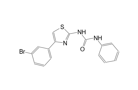 N-[4-(3-bromophenyl)-1,3-thiazol-2-yl]-N'-phenylurea