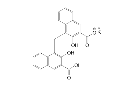 4,4'-METHYLENEBIS[3-HYDROXY-2-NAPHTHOIC ACID], MONOPOTASSIUM SALT