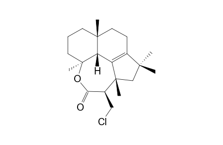 #23;[3AR-(3A-ALPHA,6A-BETA,6A-BETA,10A-BETA,10B-BETA)]-6-CHLOROMETHYL-3A,6A,8,8,10A-PENTAMETHYL-1,2,3,3A,6,6A,7,8,9,10,10A,10B-DODECAHYDRO-5H-INDENO-[1,7,6-DE