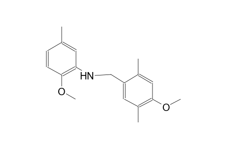 2-methoxy-N-(4-methoxy-2,5-dimethylbenzyl)-5-methylaniline