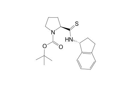 (S)-tert-Butyl 2-[(R)-2,3-dihydro-1H-inden-1-ylcarbamothioyl]pyrrolidine-1-carboxylate