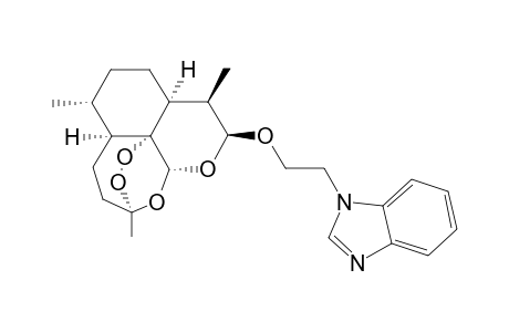 12-BETA-[2-(1H-BENZOIMIDAZOL-1-YL)-ETHOXY]-DIHYDROARTEMISININ