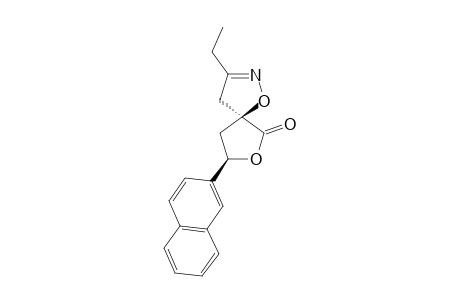 CIS-3-ETHYL-8-(NAPHTHALEN-2-YL)-1,7-DIOXA-2-AZASPIRO-[4.4]-NON-2-EN-6-ONE