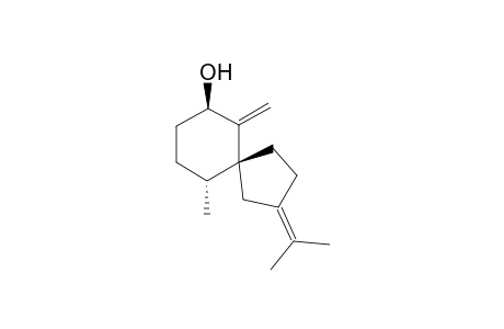 rel-(5R,7R,10R)-2-Isopropylidene-10-methyl-6-methylene-spiro[4.5]decan-7-ol