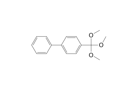 1,1'-Biphenyl, 4-(trimethoxymethyl)-