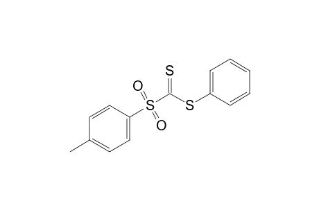 dithiocarbonic acid, O-anhydride wtih p-toluenesulfinic acid, s-phenyl ester