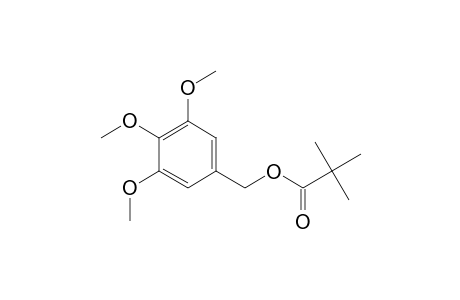 (3,4,5-trimethoxyphenyl)methyl 2,2-dimethylpropanoate