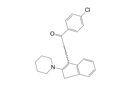 4'-CHLORO-3-(2-PIPERIDINOINDEN-3-YL)ACRYLOPHENONE