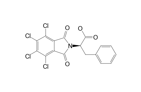 3-PHENYL-2-TETRACHLOROPHTHALIMIDO-PROPIONIC-ACID
