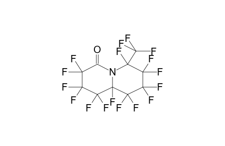 PERFLUORO-6-OXO-4-METHYLQUINOLIZIDINE