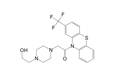 2-[4-(2-hydroxyethyl)-1-piperazinyl]-1-[2-(trifluoromethyl)-10-phenothiazinyl]ethanone