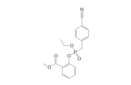 2-[(4-cyanobenzyl)-ethoxy-phosphoryl]oxybenzoic acid methyl ester