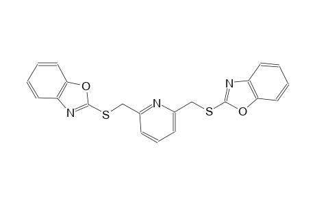 benzoxazole, 2-[[[6-[(2-benzoxazolylthio)methyl]-2-pyridinyl]methyl]thio]-