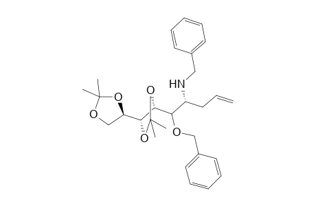 (4R,5S,6R,7R,8R)-N4-Benzyl-5-benzyloxy-6,7:8,9-di-O-isopropylidene-1-nonene