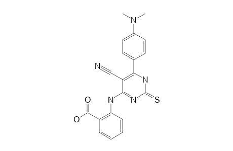 2-[5-CYANO-6-(PARA-DIMETHYLAMINOPHENYL)-2-THIOXO-1,2-DIHYDROPYRIMIDINE-4-YL-AMINO]-BENZOIC-ACID