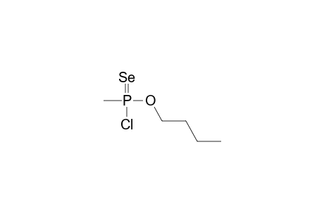 O-butyl methylphosphonochloridoselenoate