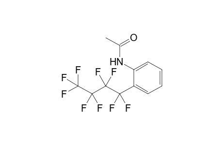 N-Acetyl-2-(nonafluorobutyl)aniline