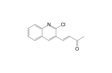(E)-4-(2-chloranylquinolin-3-yl)but-3-en-2-one