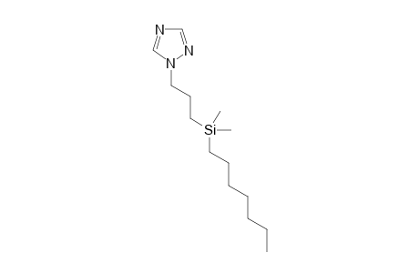 1-(3-(heptyldimethylsilyl)propyl)-1H-1,2,4-triazole