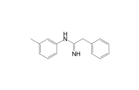 N-(m-Methylphenyl)-N'-(2-phenylethylidene)amidine