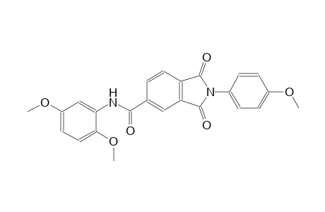 1H-isoindole-5-carboxamide, N-(2,5-dimethoxyphenyl)-2,3-dihydro-2-(4-methoxyphenyl)-1,3-dioxo-