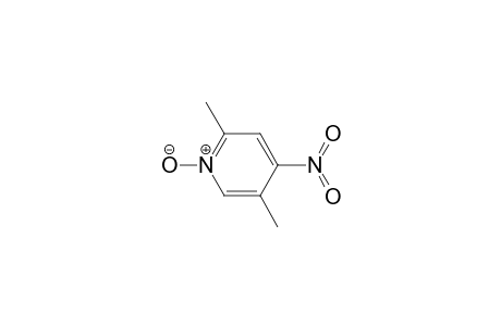 2,5-Dimethyl-4-nitropyridine-N-oxide