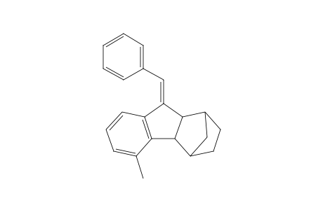 2,3,4,4a,9,9a-Hexahydro-5-methyl-9(E)-(phenylmethylene)-1,4-methano-9H-fluorene