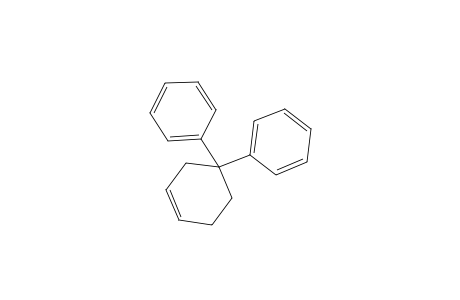 Benzene, 1,1'-(3-cyclohexen-1-ylidene)bis-