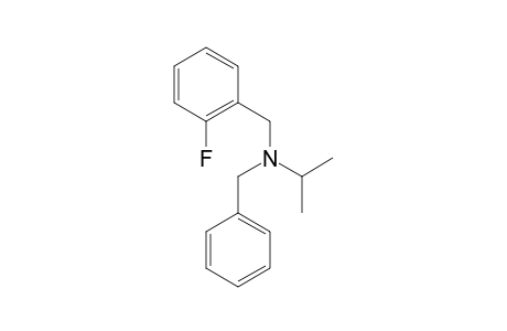 N-Benzyl-N-(2-fluorobenzyl)isopropylamine