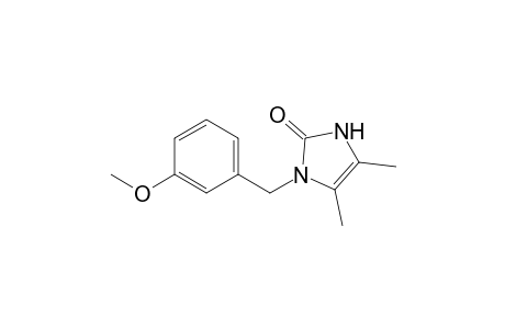 2H-Imidazol-2-one, 1,3-dihydro-1-[(3-methoxyphenyl)methyl]-4,5-dimethyl-