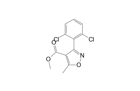 Methyl 3-(2,6-dichlorophenyl)-5-methyl-4-isoxazolecarboxylate