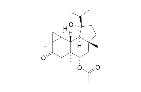 8-ALPHA-ACETOXY-13-HYDROXY-5-OXO-EPI-NEOVERRUCOSANE