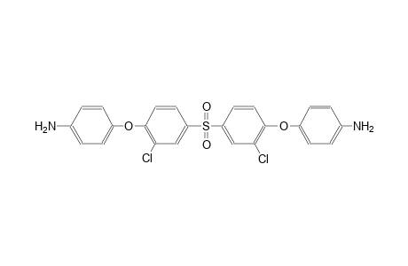 4-(4-{[4-(4-aminophenoxy)-3-chlorophenyl]sulfonyl}-2-chlorophenoxy)aniline