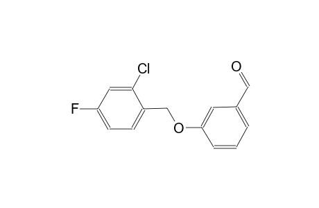 3-[(2-chloro-4-fluorobenzyl)oxy]benzaldehyde