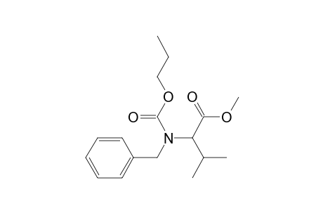 Benzyl-N-(N-propyloxycarbonyl)-L-valine, methyl ester