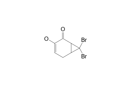 7,7-dibromo-4-hydroxybicyclo[4.1.0]hept-3-en-5-one
