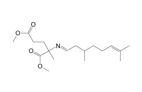 Dimethyl N-citronellylidene-2-methylglutamate