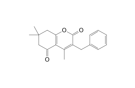 3-Benzyl-4,7,7-trimethyl-7,8-dihydro-2H-chromene-2,5(6H)-dione