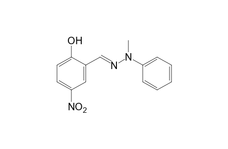 5-nitrosalicylaldehyde, methylphenylhydrazone