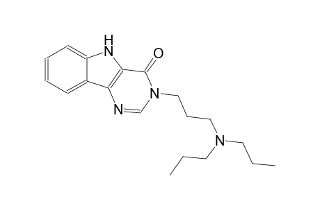 4H-pyrimido[5,4-b]indol-4-one, 3-[3-(dipropylamino)propyl]-3,5-dihydro-
