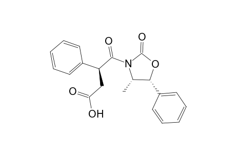 (3S)-4-[(4S,5R)-4-methyl-2-oxo-5-phenyl-1,3-oxazolidin-3-yl]-4-oxo-3-phenylbutanoic acid