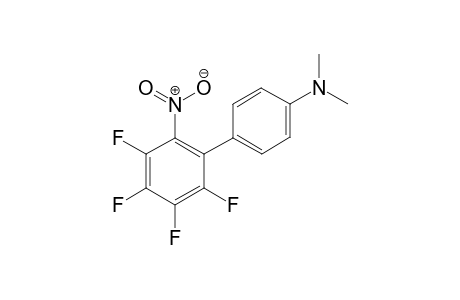 2,3,4,5-Tetrafluoro-N,N-dimethyl-6-nitrobiphenyl-4'-amine