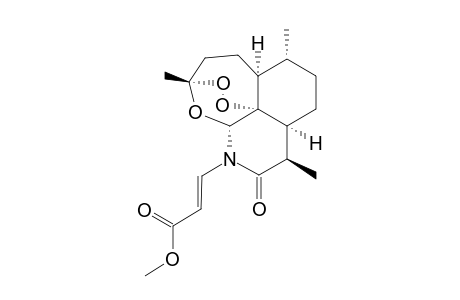 E-11-N-[1-(2-METHOXYCARBONYL)-VINYL]-AZA-ARTEMISININ