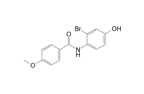 N-(2-Bromo-4-hydroxyphenyl)-4-methoxybenzamide