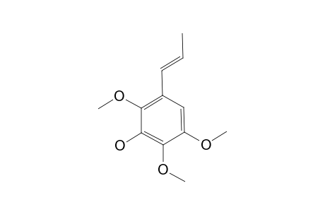 2,3,6-TRIMETHOXY-5-(1-PROPENYL)-PHENOL