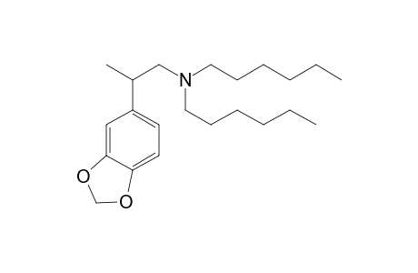 N,N-Dihexyl-N-pentyl-2-(3,4-methylenedioxyphenyl)propan-1-amine