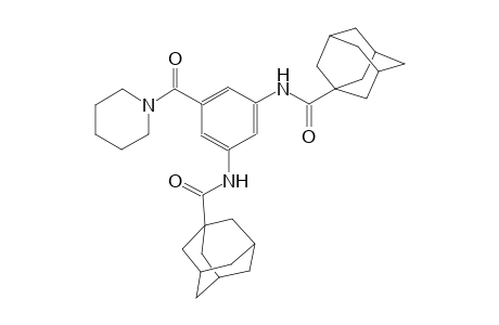 N-[3-[(1-adamantylcarbonyl)amino]-5-(1-piperidinylcarbonyl)phenyl]-1-adamantanecarboxamide