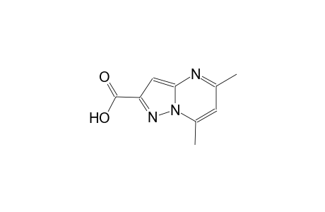 5,7-Dimethyl-pyrazolo[1,5-a]pyrimidine-2-carboxylic acid
